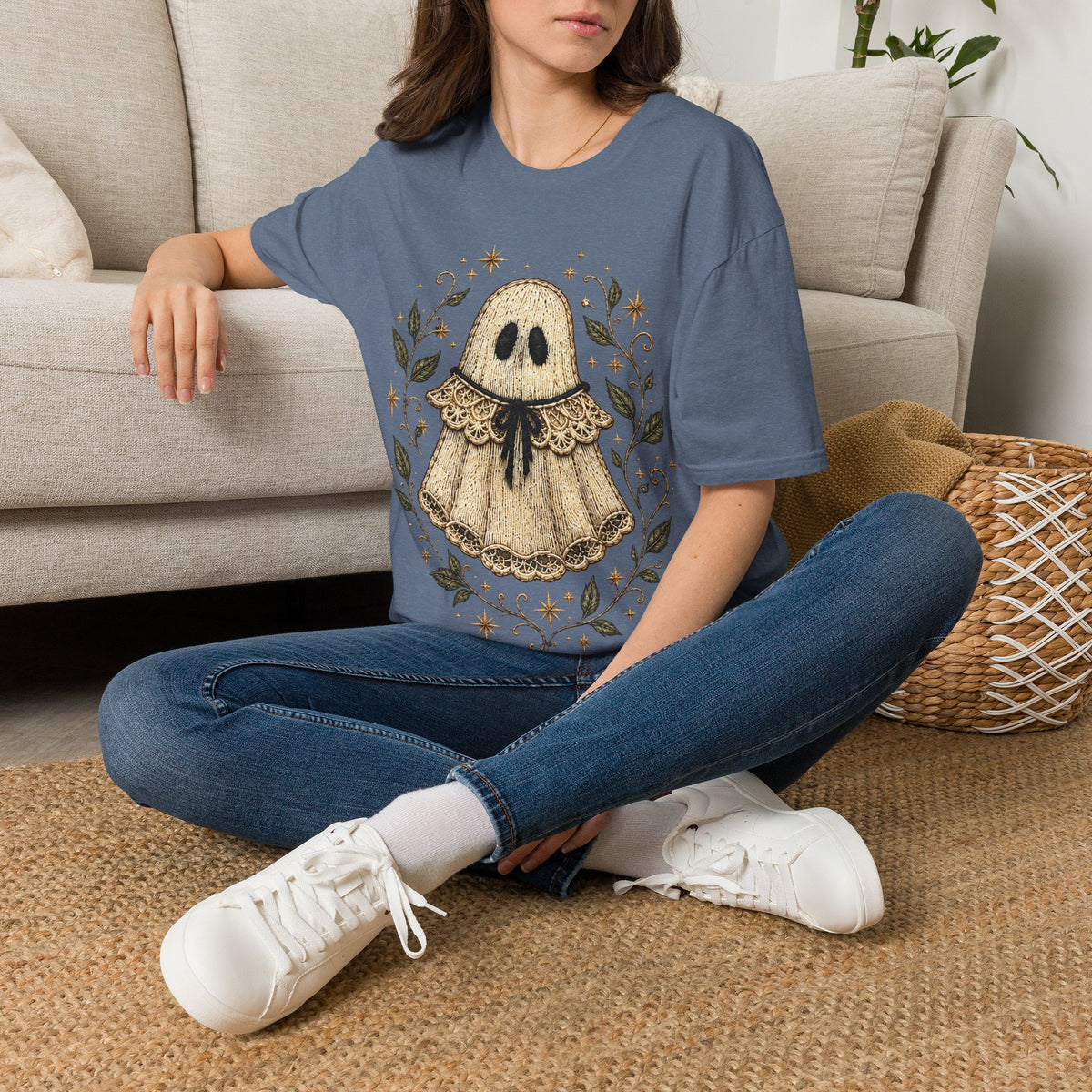 Vintage Lace Ghost Tee