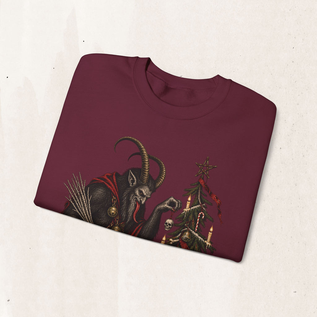 Krampus Christmas Crewneck Sweatshirt
