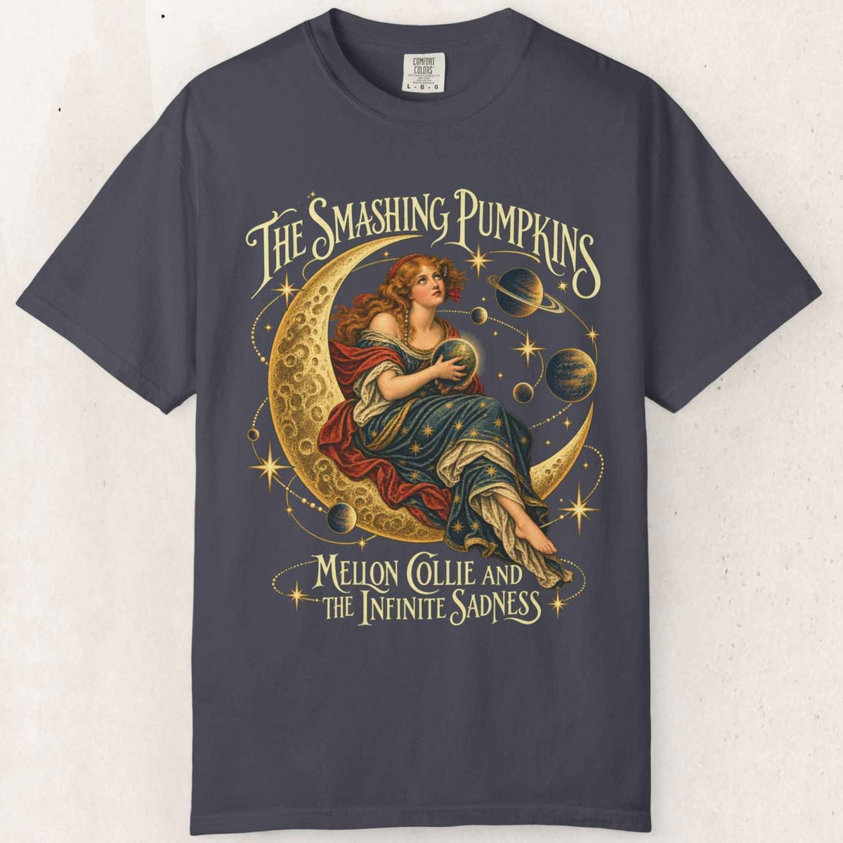 The Smashing Pumpkins Graphic Tee – Navy