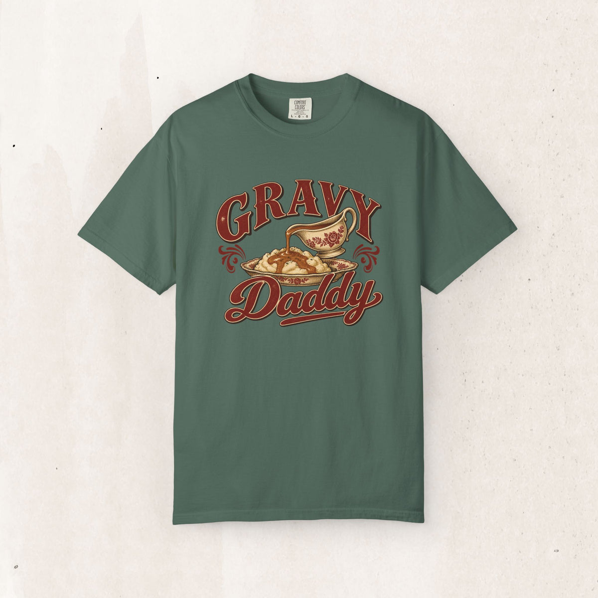Gravy Daddy T-Shirt — Vintage Comfort Food Graphic Tee for Foodie Dads