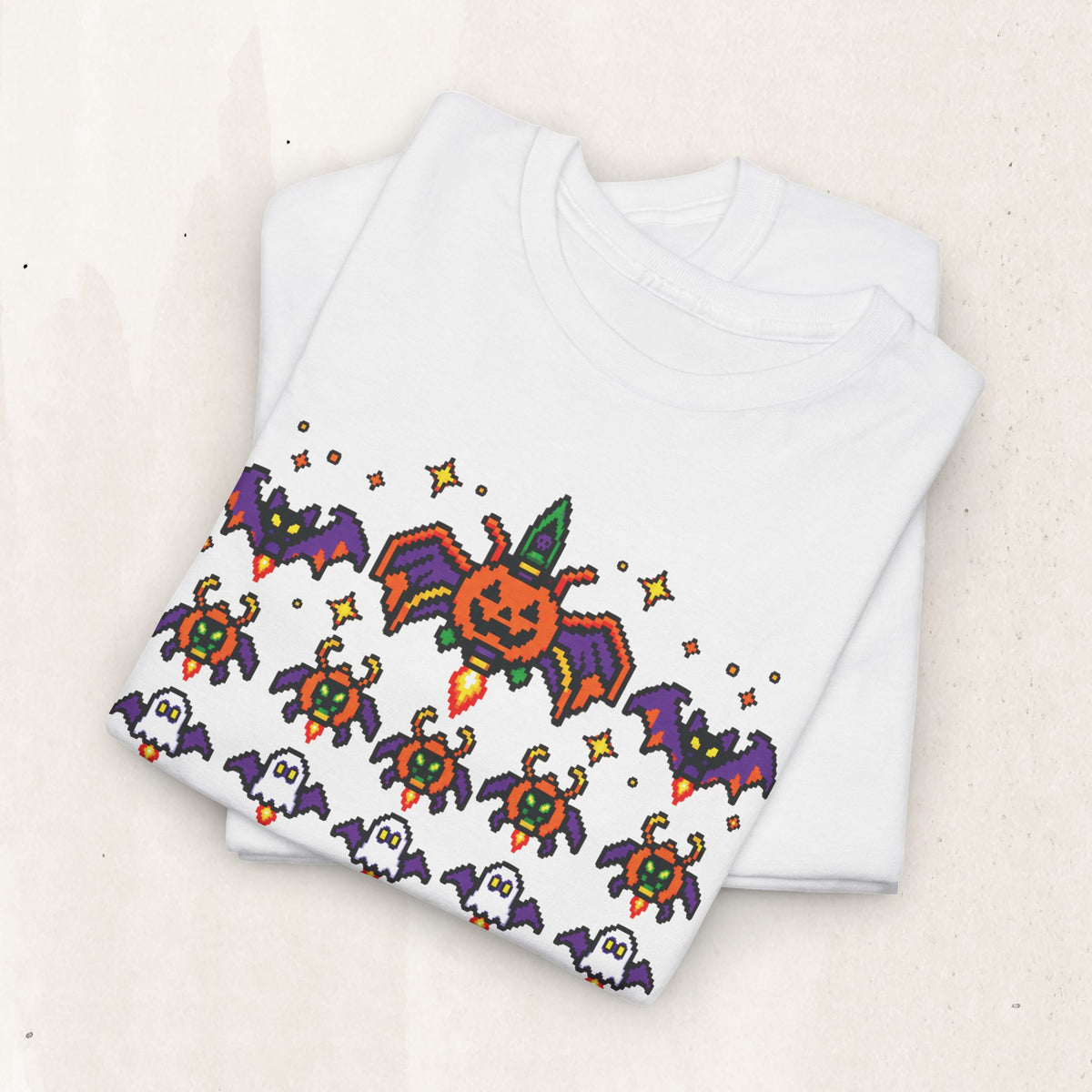 Halloween Galaga Graphic Tee