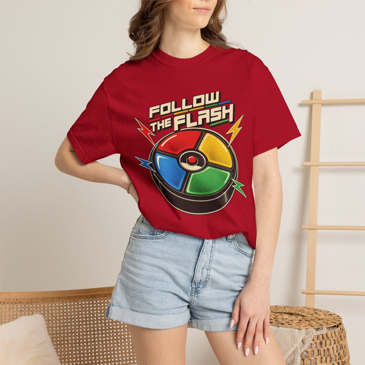 Follow The Flash Simon Graphic Tee