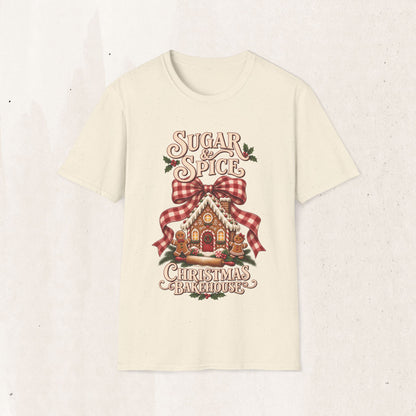 Sugar & Spice Gingerbread Christmas Tee