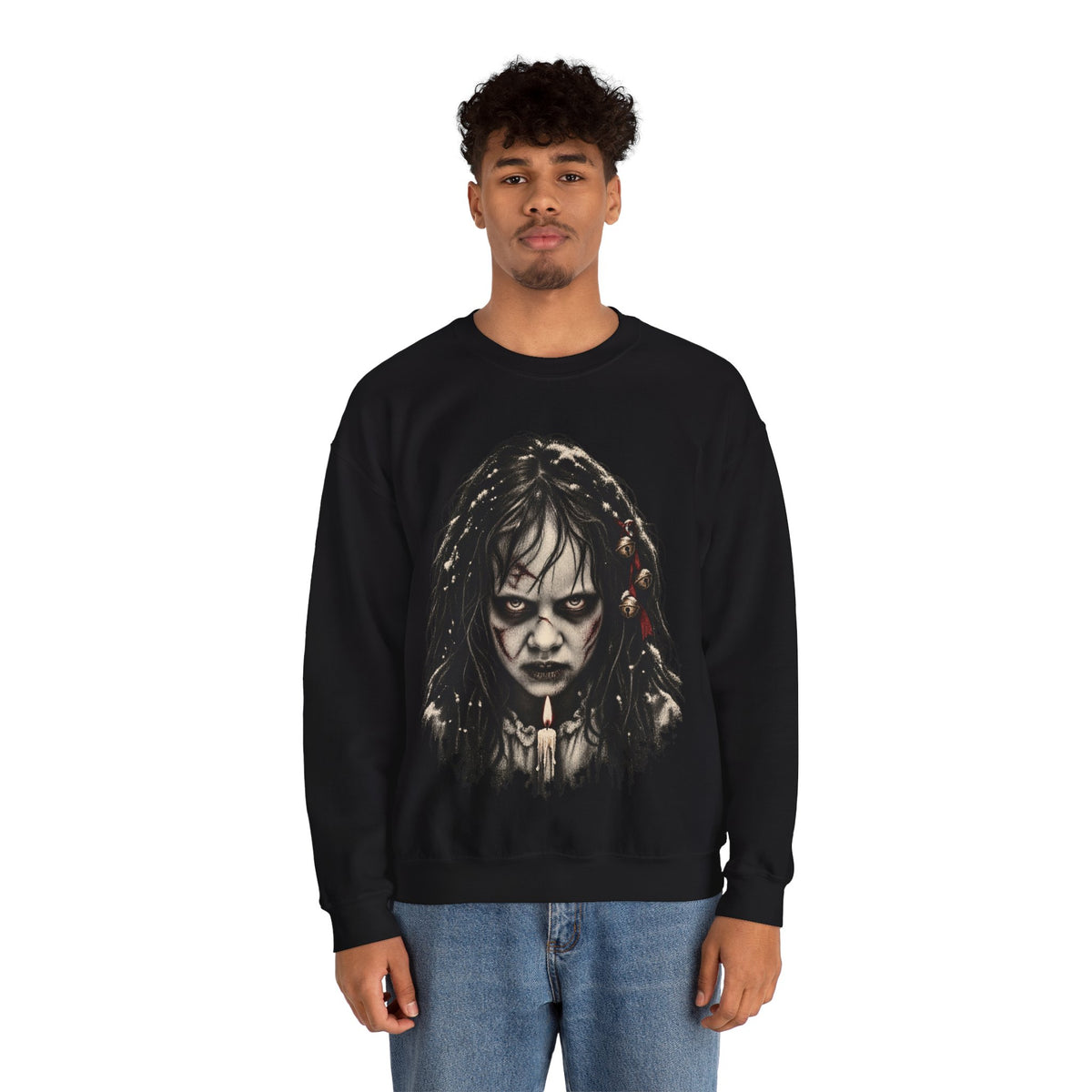 Exorcist Christmas Crewneck Sweatshirt