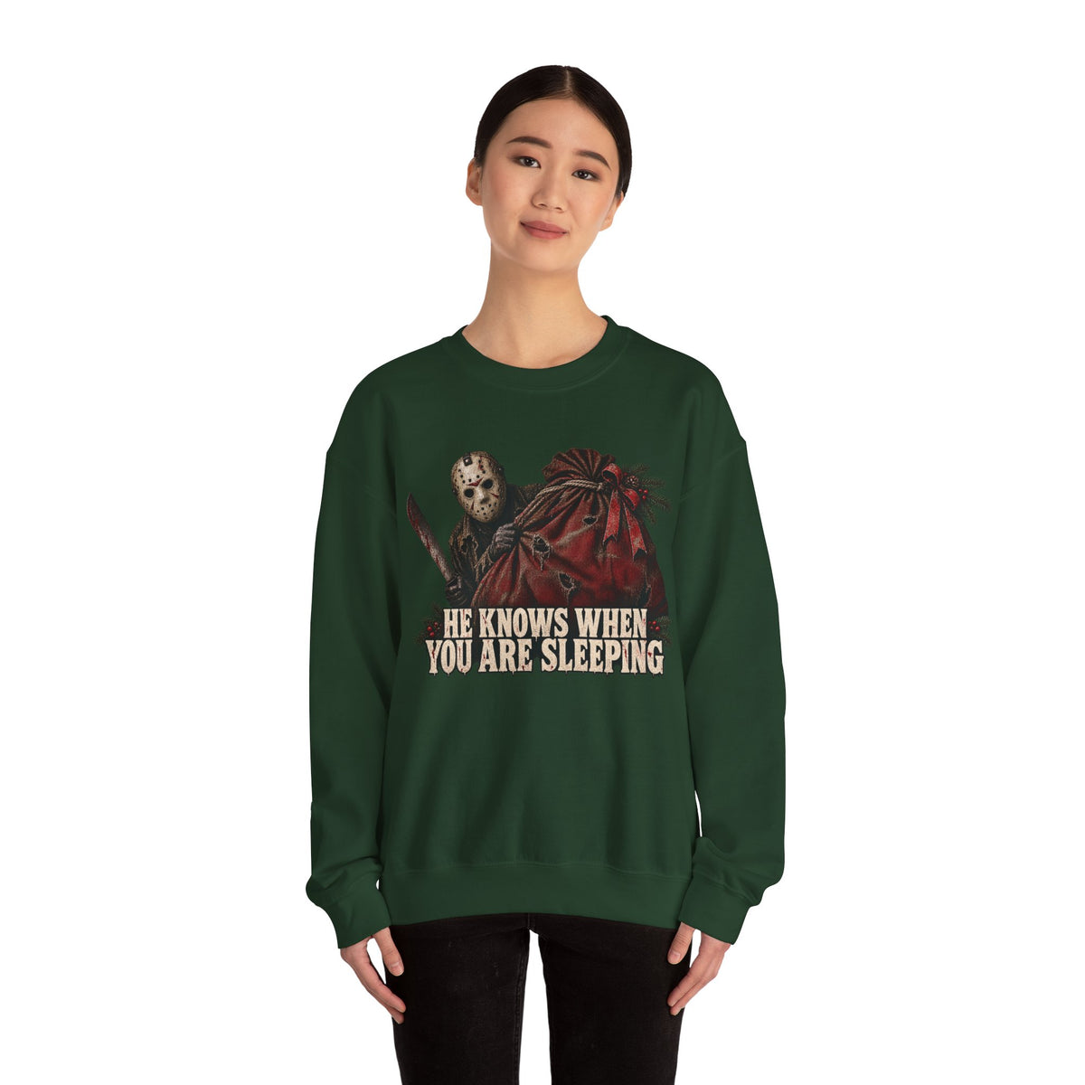 Jason Vorhees Christmas Crewneck Sweatshirt
