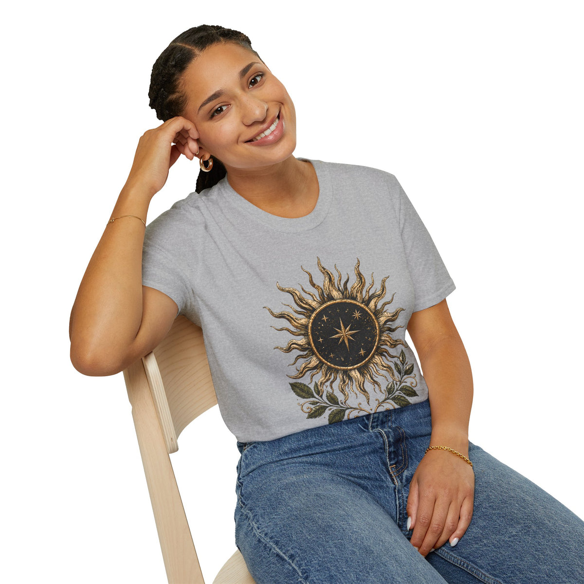 Solar Compass Celestial Sun Tee
