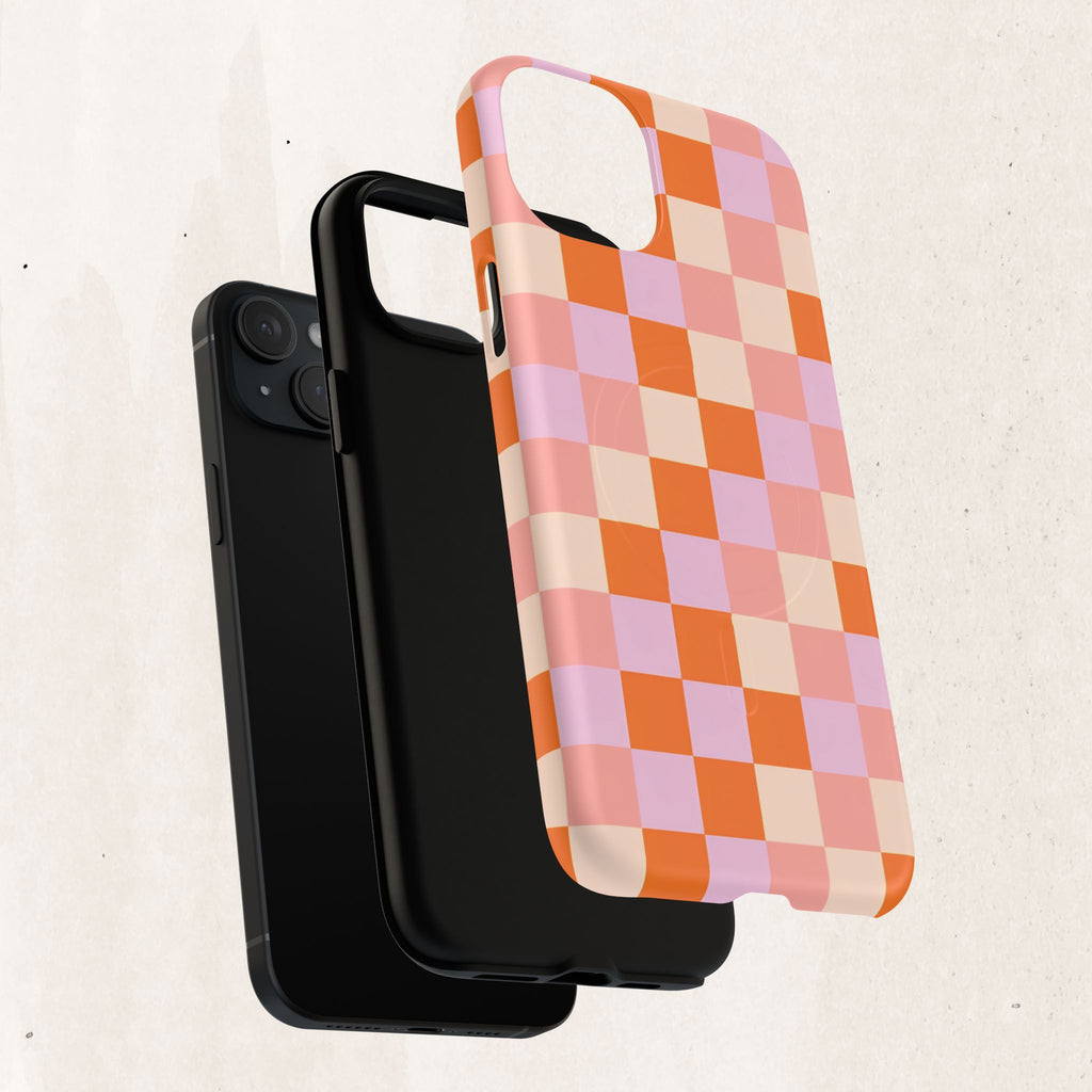 Checkerboard Magnetic Phone Case