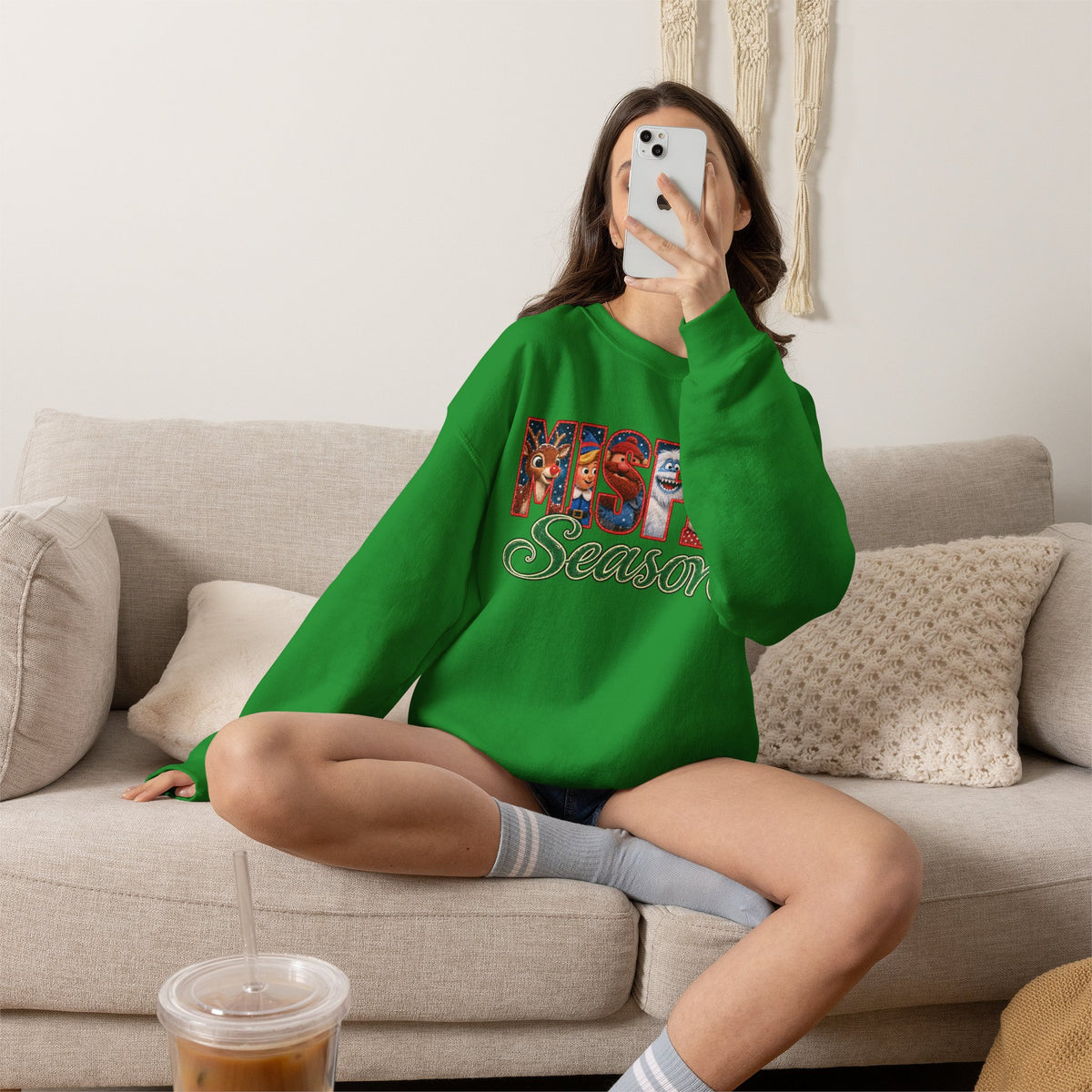Rudolph "Misfit Season" Crewneck Sweatshirt