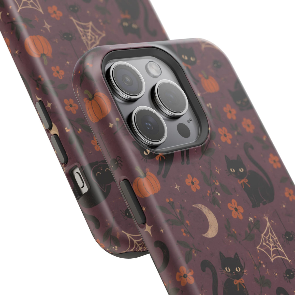 Halloween Black Cat MagSafe Phone Case, alternate view
