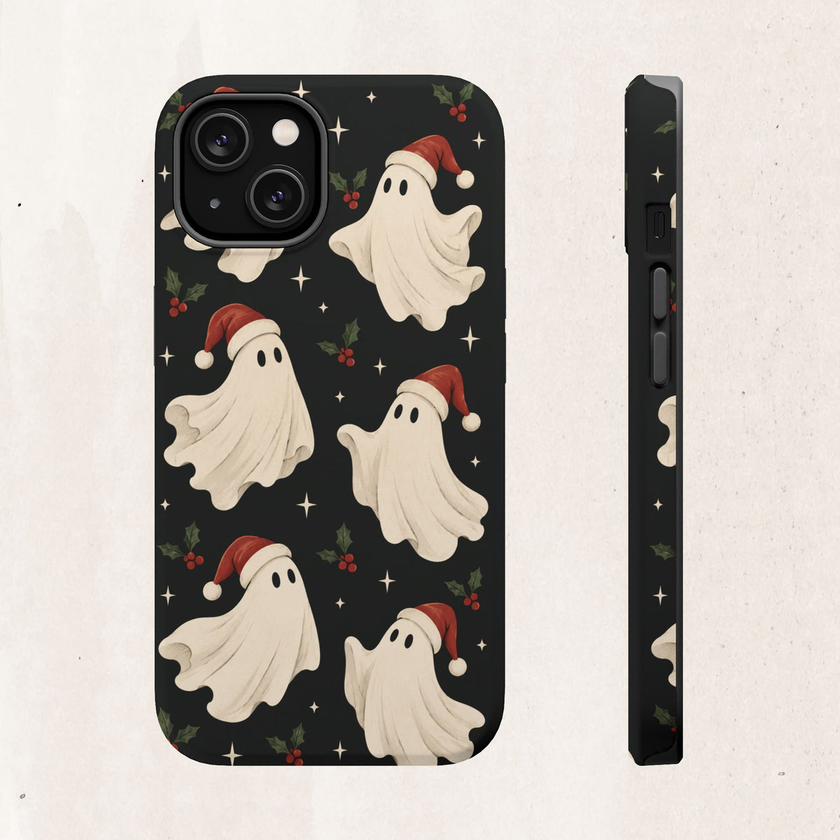Christmas Ghost iPhone Case, alternate view