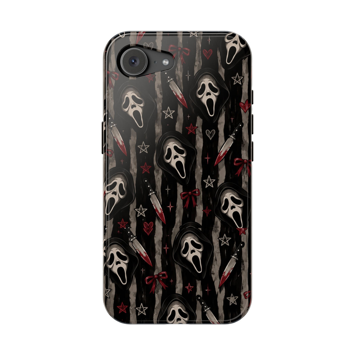 Ghostface Pattern iPhone Case, alternate view