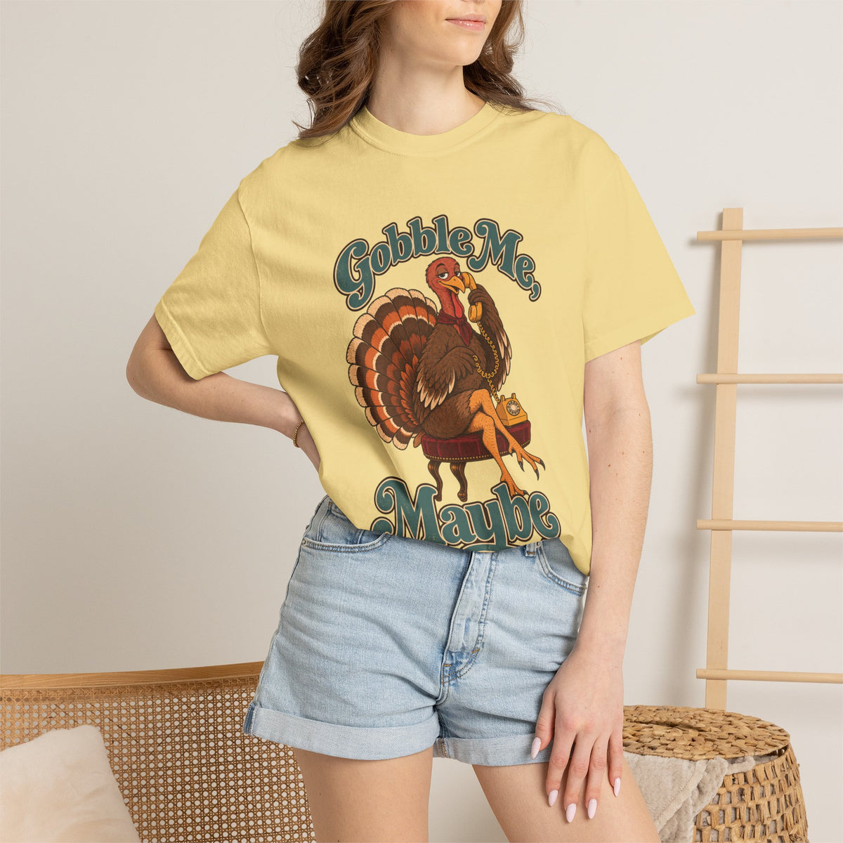 Thanksgiving "Gobble Me Maybe" Turkey Tee