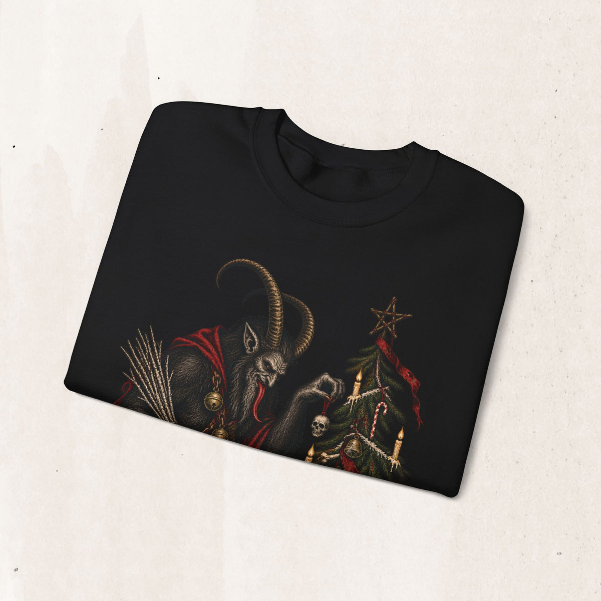 Krampus Christmas Crewneck Sweatshirt