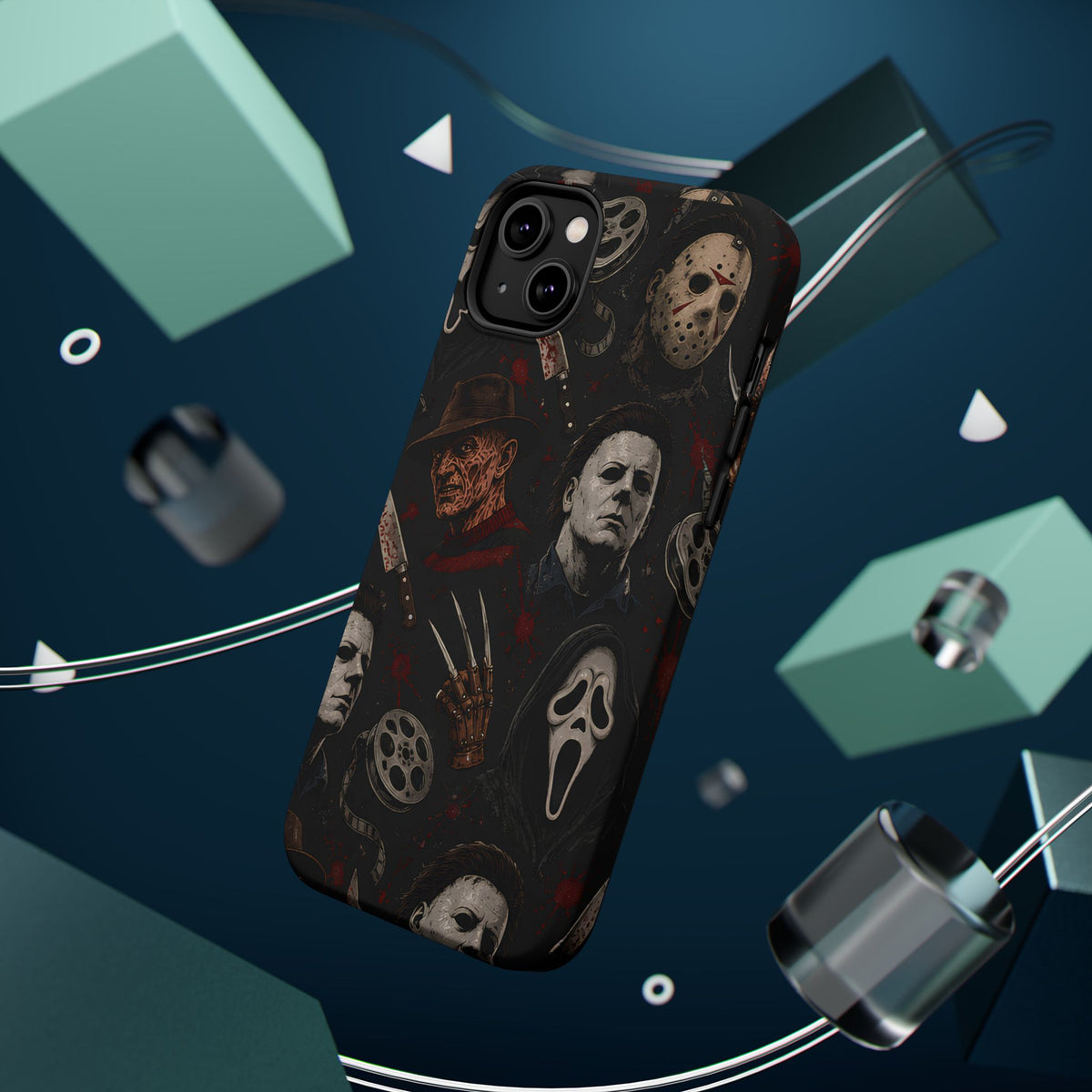 Horror Icons MagSafe Phone Case, alternate view