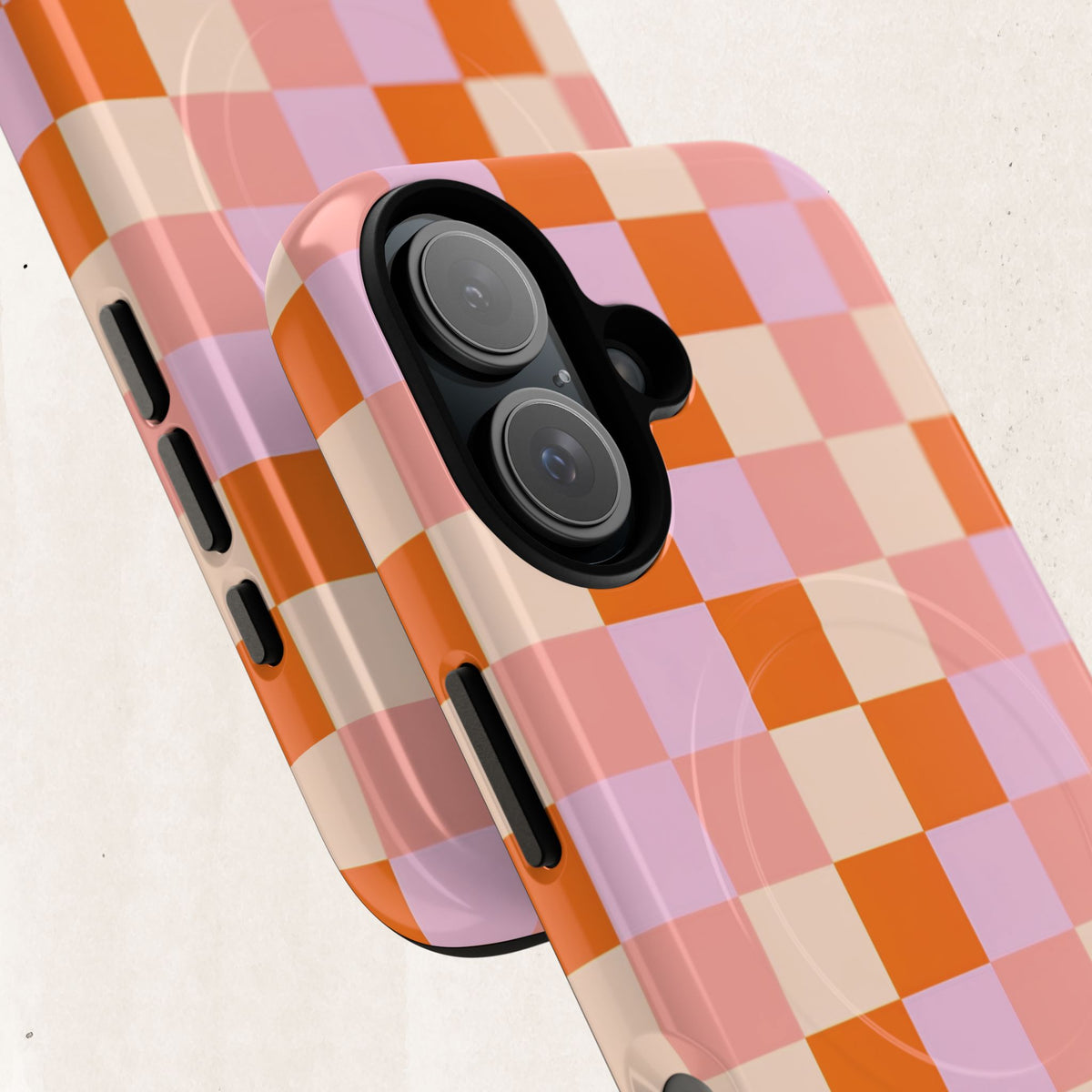 Checkerboard Magnetic Phone Case