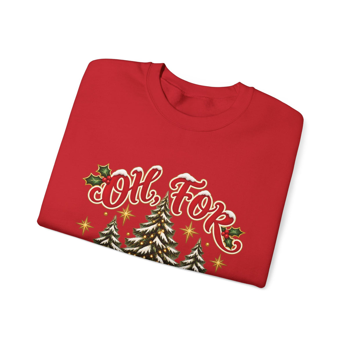 Oh For Flock’s SakeChristmas Tree Sweatshirt