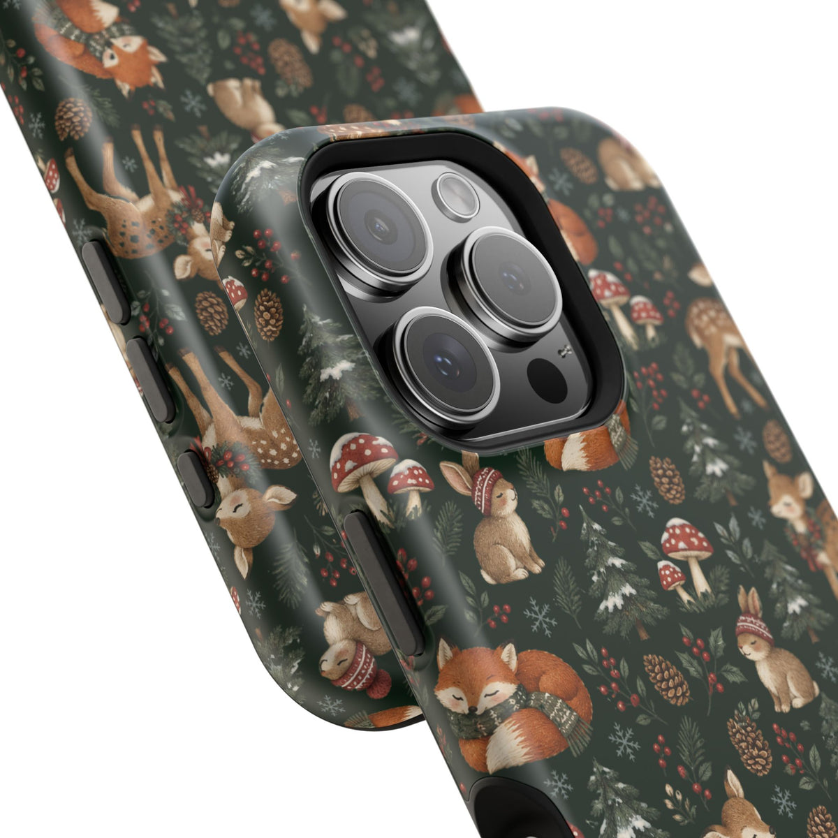 Woodland Fox & Deer MagSafe Phone Case, alternate view