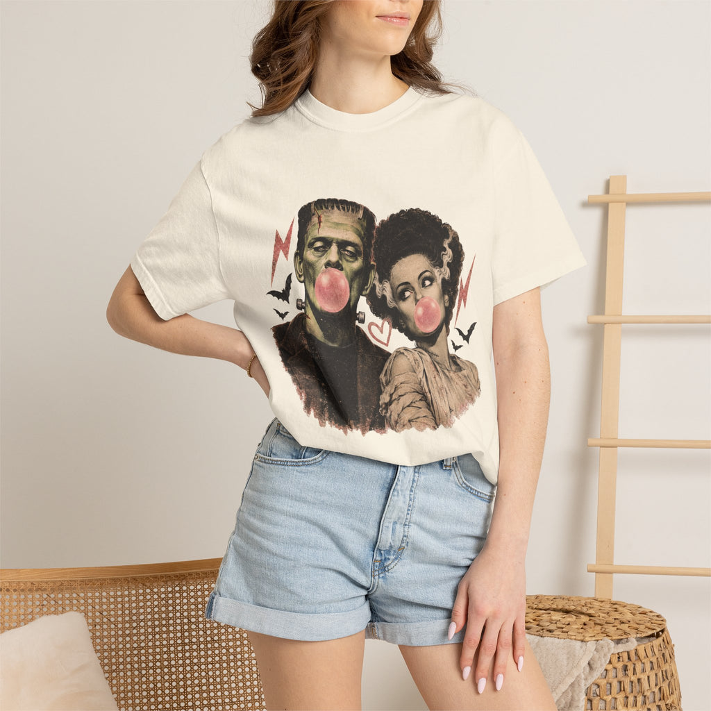 Frankenstein & Bride Bubblegum Vintage Tee