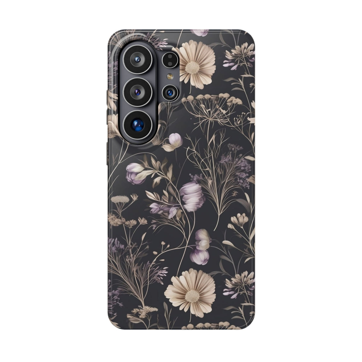 Dark Floral Magnetic Phone Case, alternate view