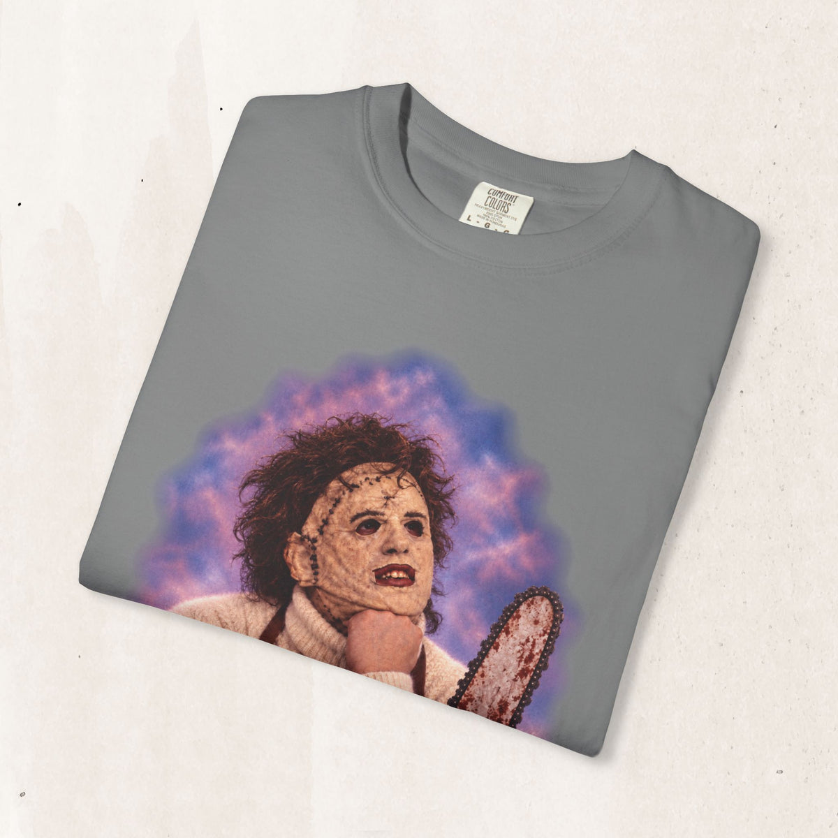 Leatherface 80's Portrait Tee