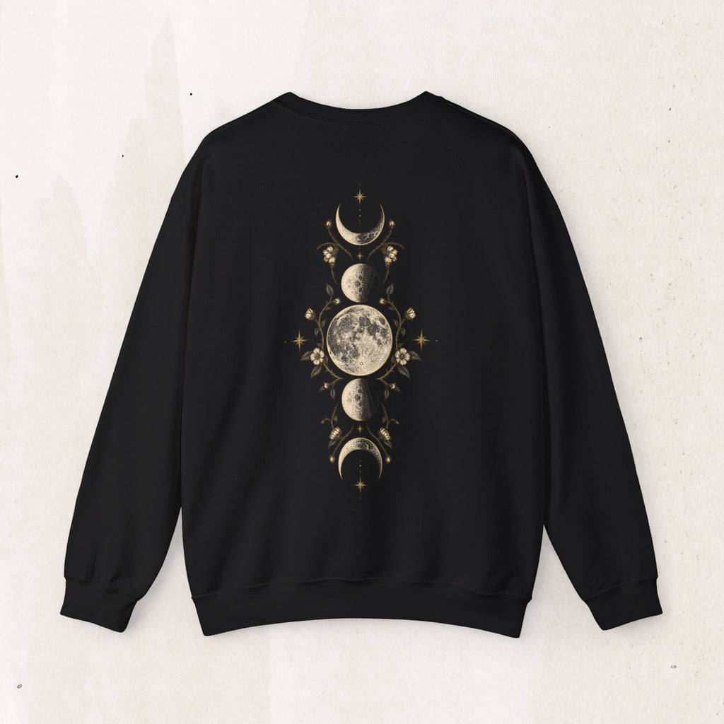 Moon Phase Crewneck Sweatshirt