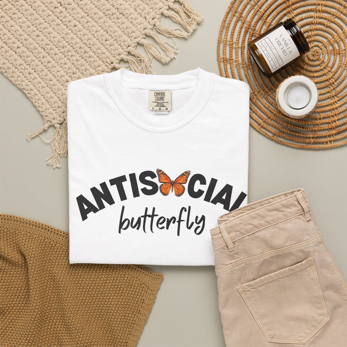 Antisocial Butterfly Tee