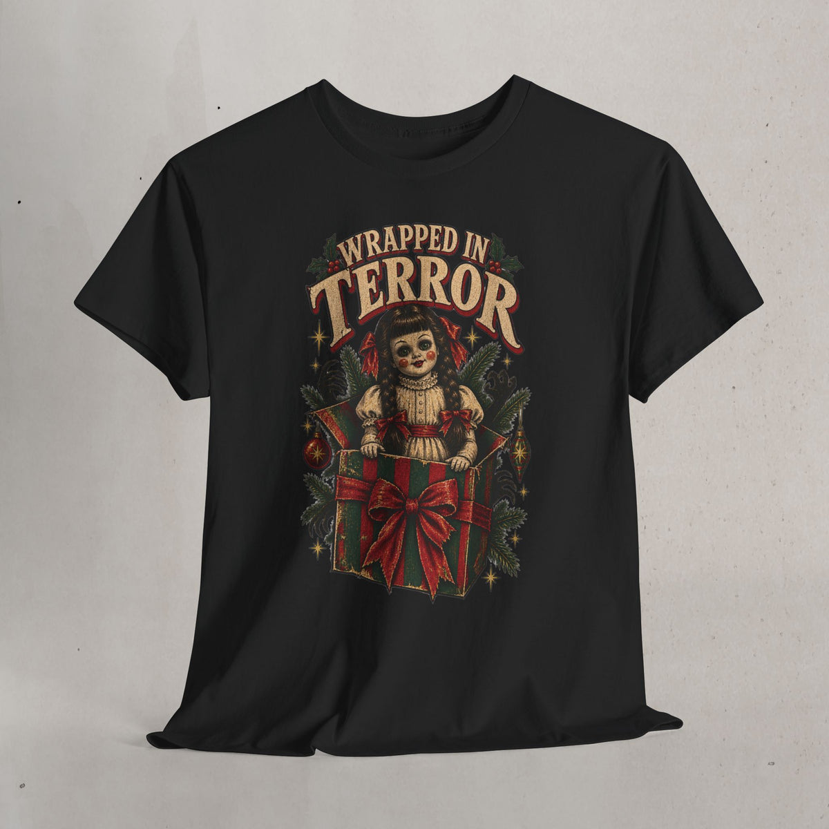 Haunted Doll Christmas Tee