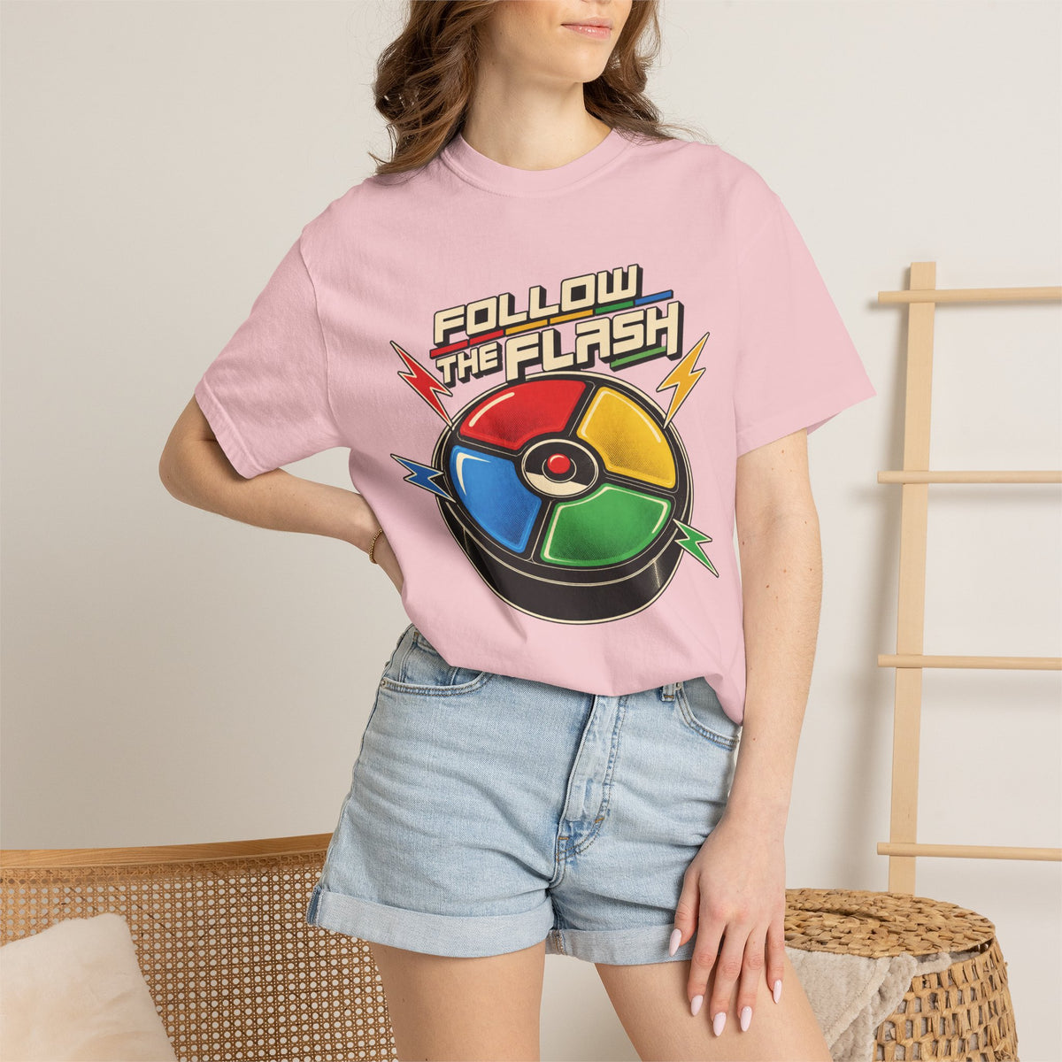 Follow The Flash Simon Graphic Tee
