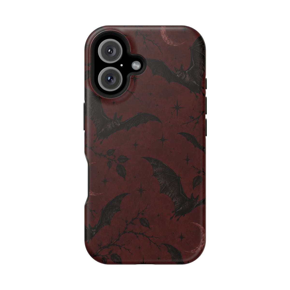 Gothic Bat Moon Magnetic Phone Case, alternate view