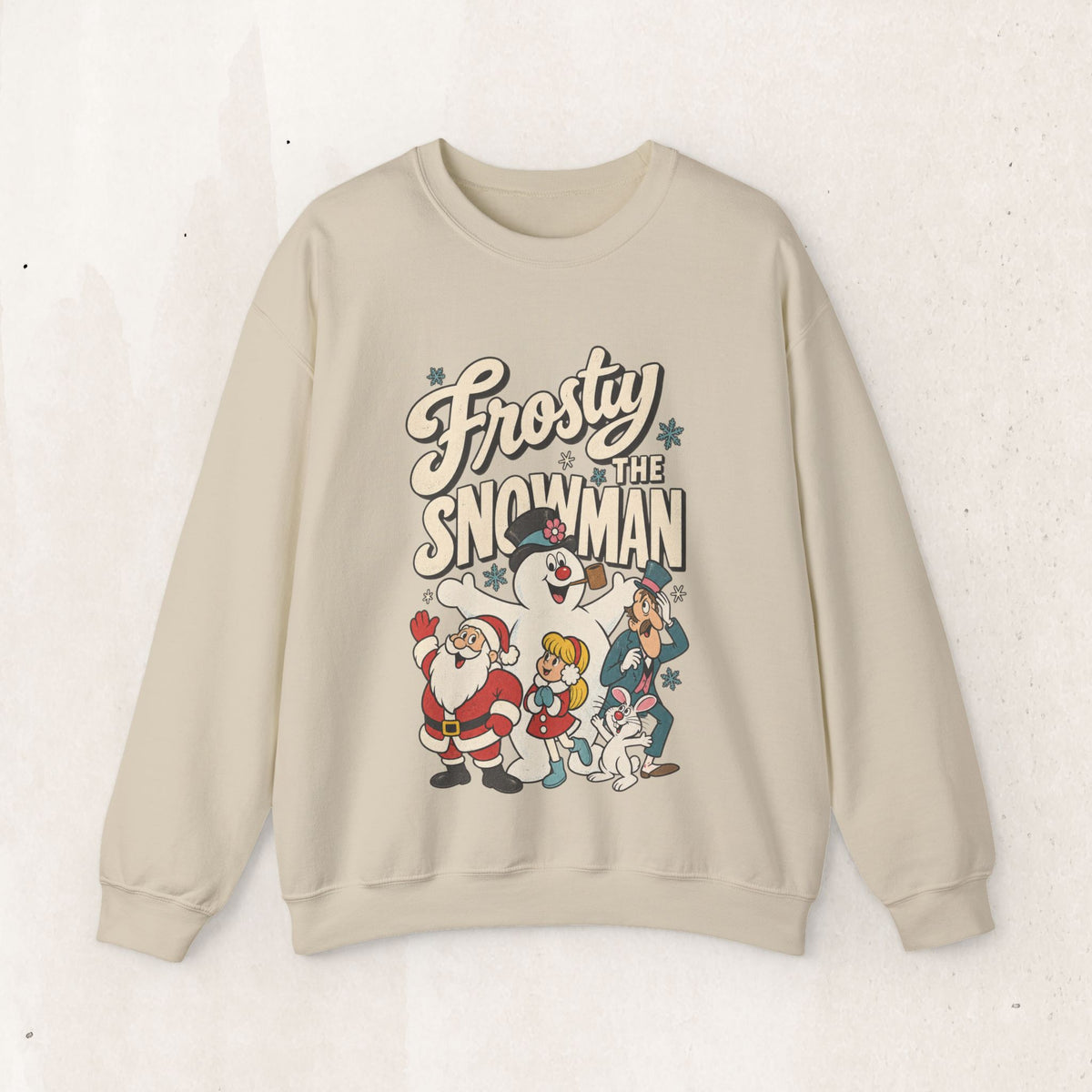 Frosty the Snowman Vintage Holiday Crewneck Sweatshirt