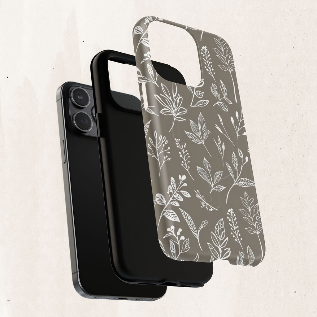 Botanical Leaf Tough Magnetic Phone Case