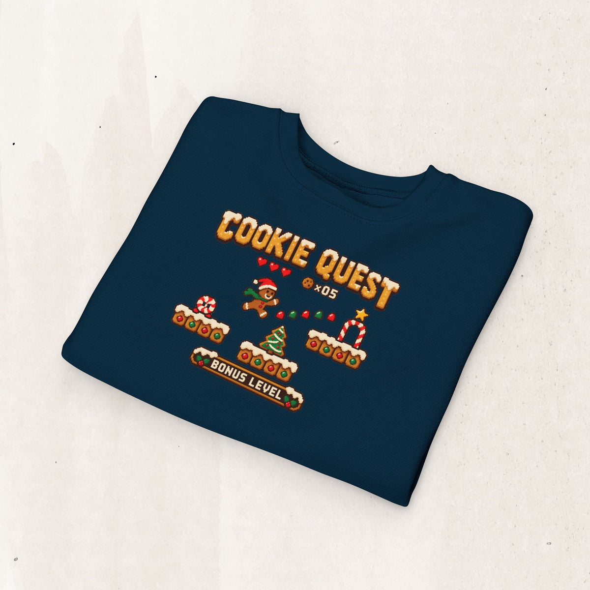 Christmas Cookie Quest Toddler Sweatshirt