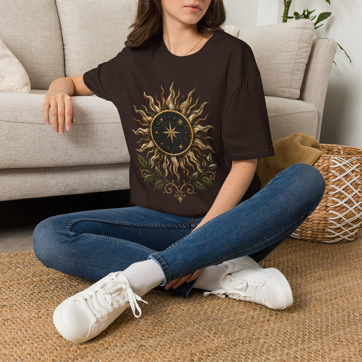 Solar Compass Celestial Sun Tee