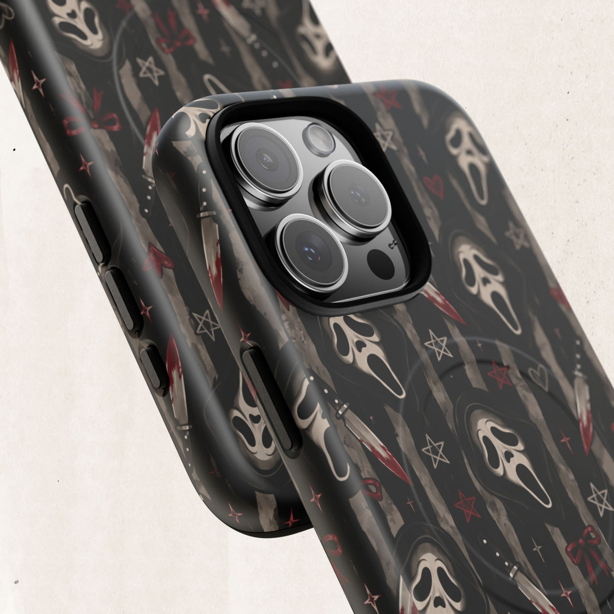 Ghostface Pattern iPhone Case