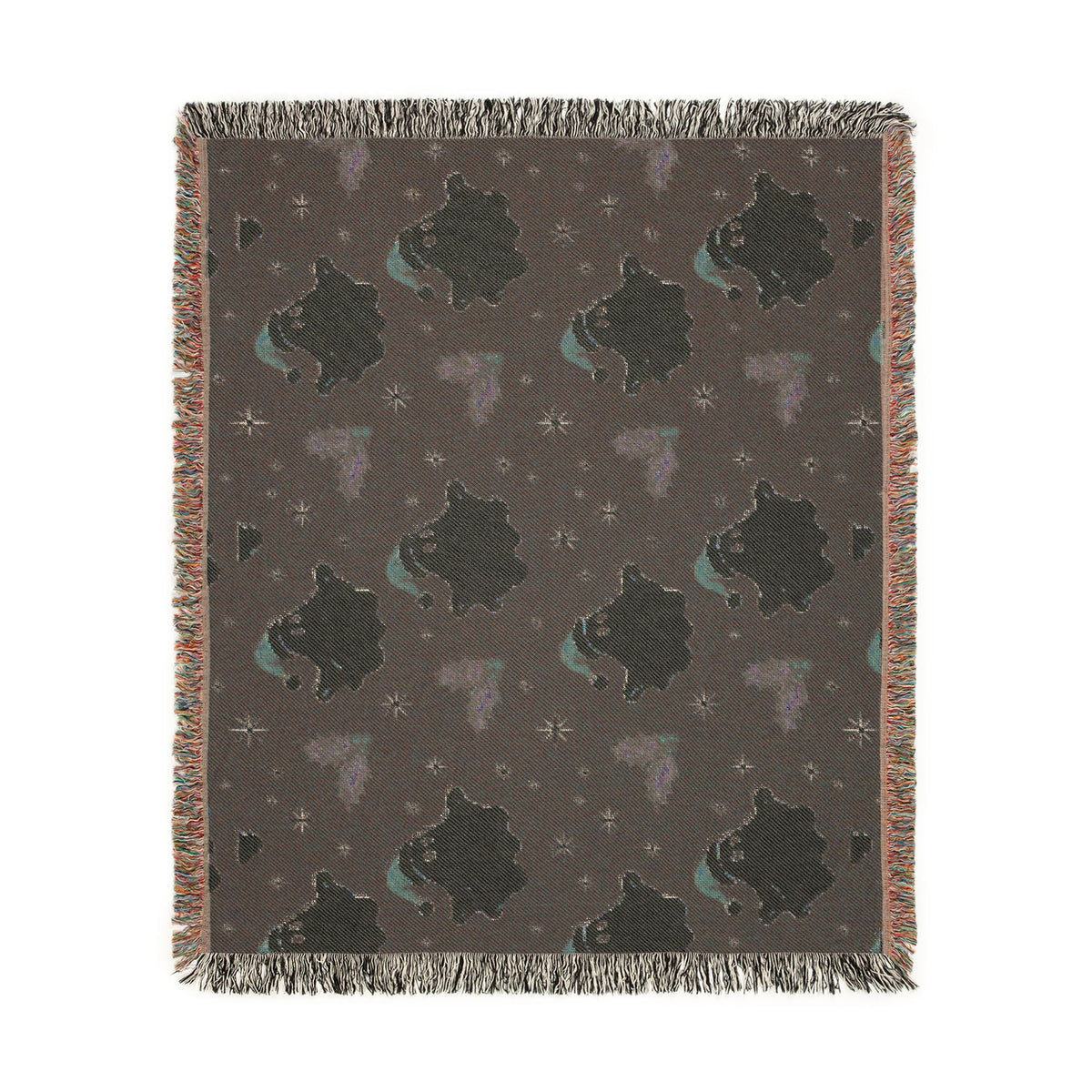 Christmas Ghost Woven Blanket, alternate view