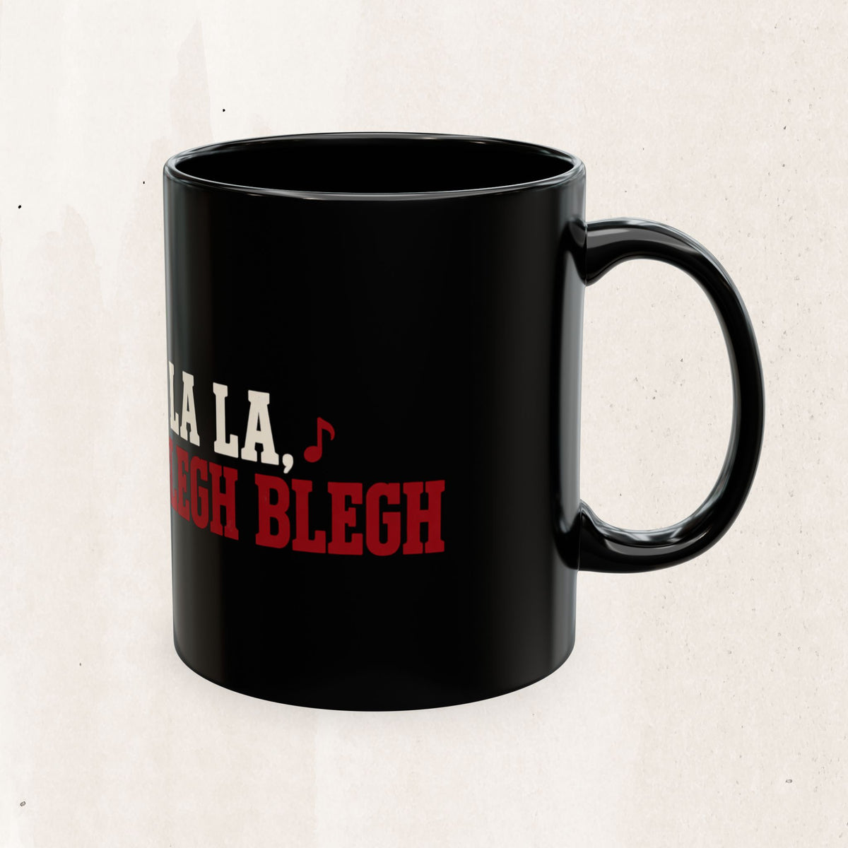 Fa La La La La Blegh Blegh Blegh BleghChristmas Mug