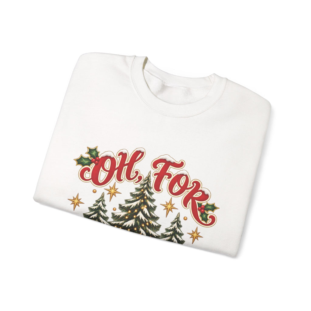 Oh For Flock’s SakeChristmas Tree Sweatshirt