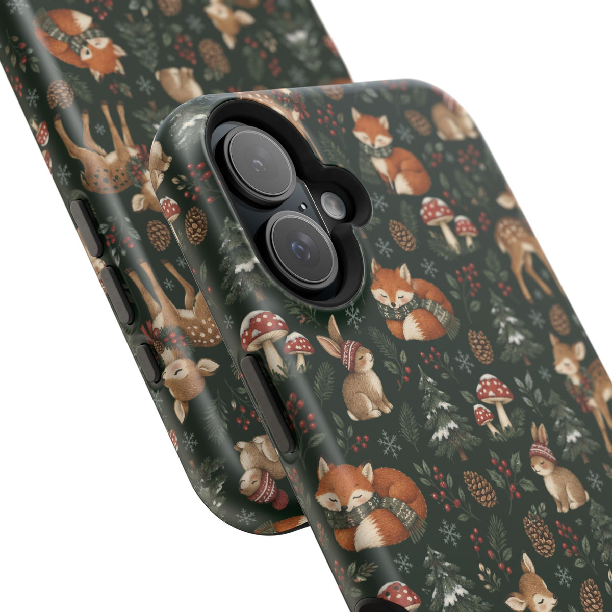 Woodland Fox & Deer MagSafe Phone Case, alternate view