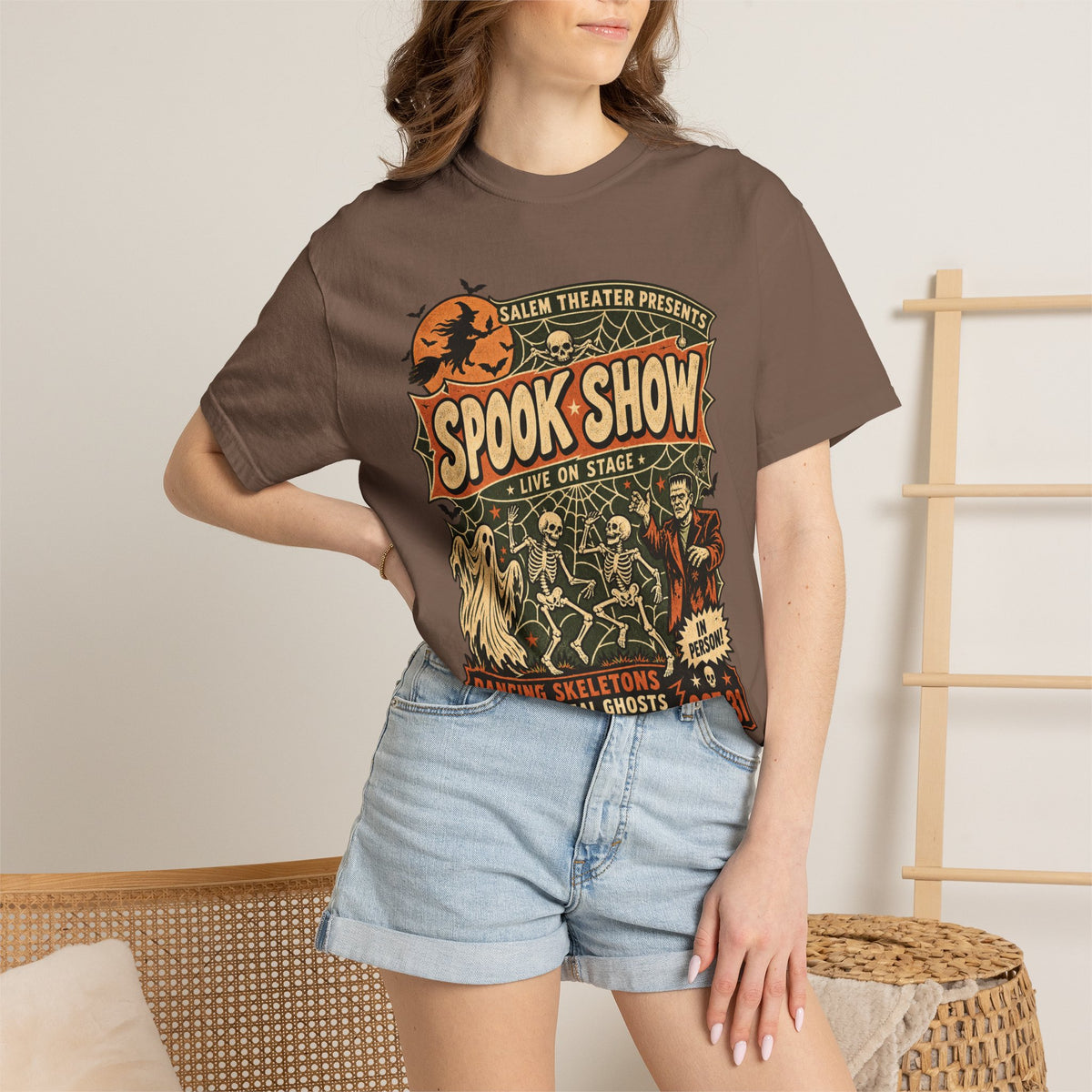 Vintage Spook Show Halloween Tee