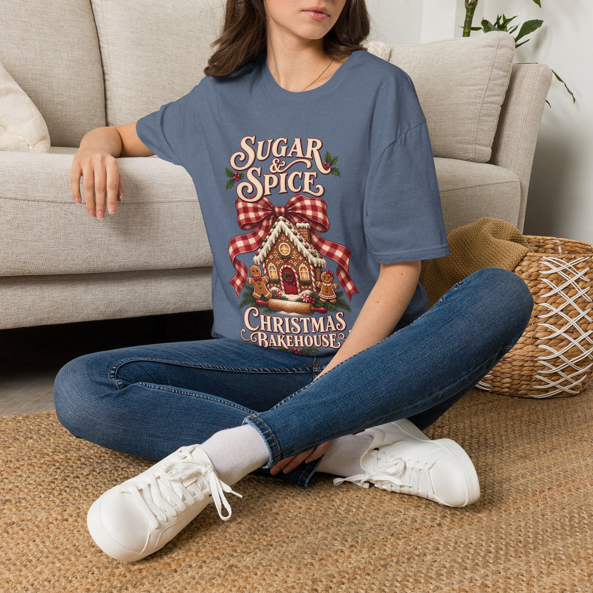 Sugar & Spice Gingerbread Christmas Tee