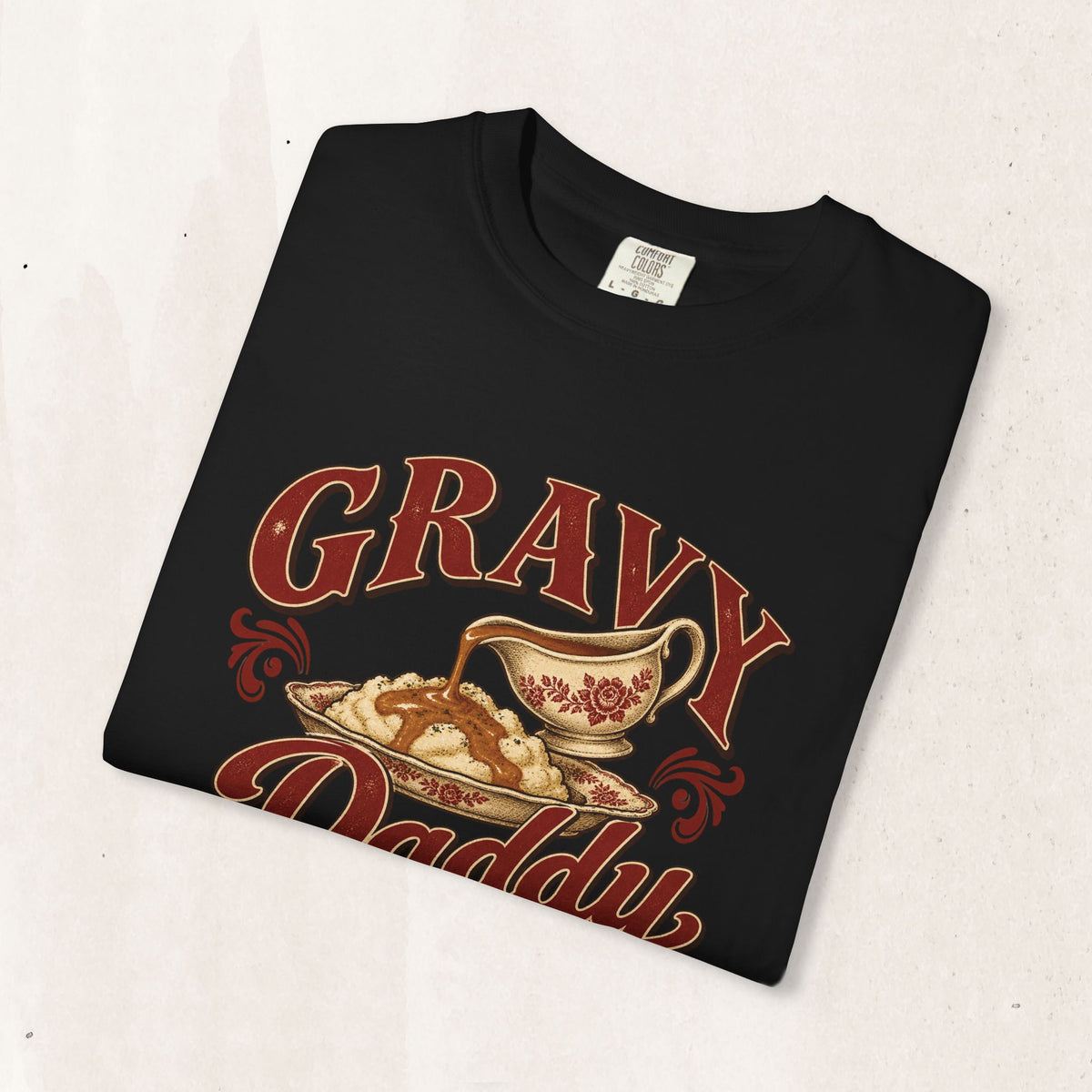 Gravy Daddy T-Shirt — Vintage Comfort Food Graphic Tee for Foodie Dads