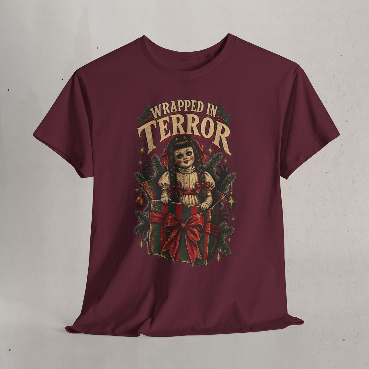 Haunted Doll Christmas Tee