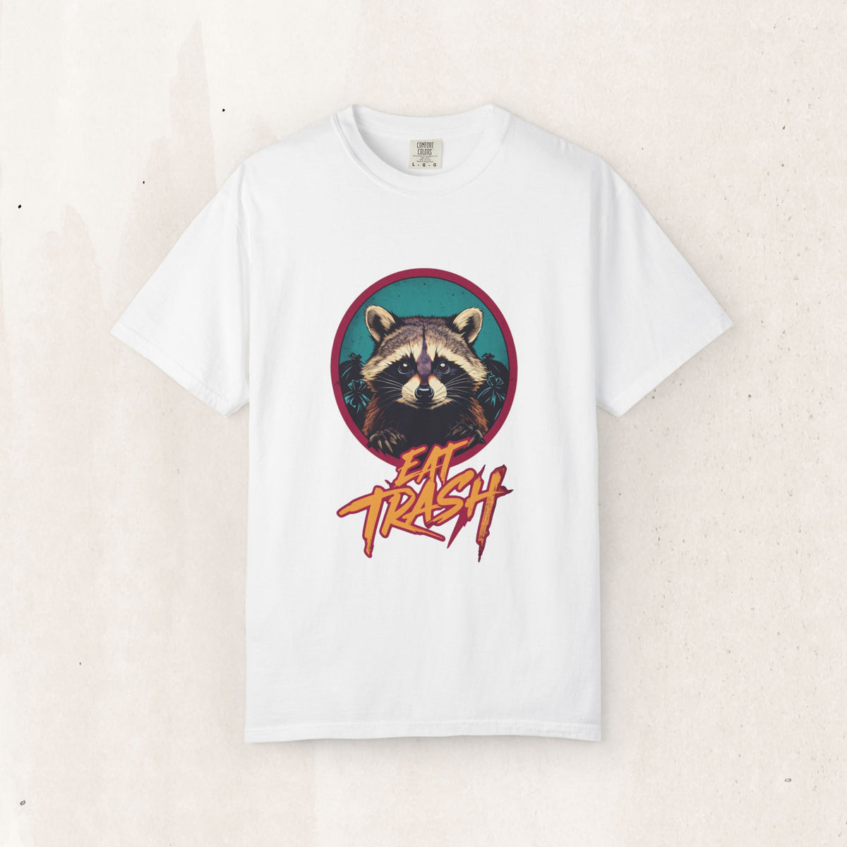 Raccoon 'Eat Trash' Graphic Tee