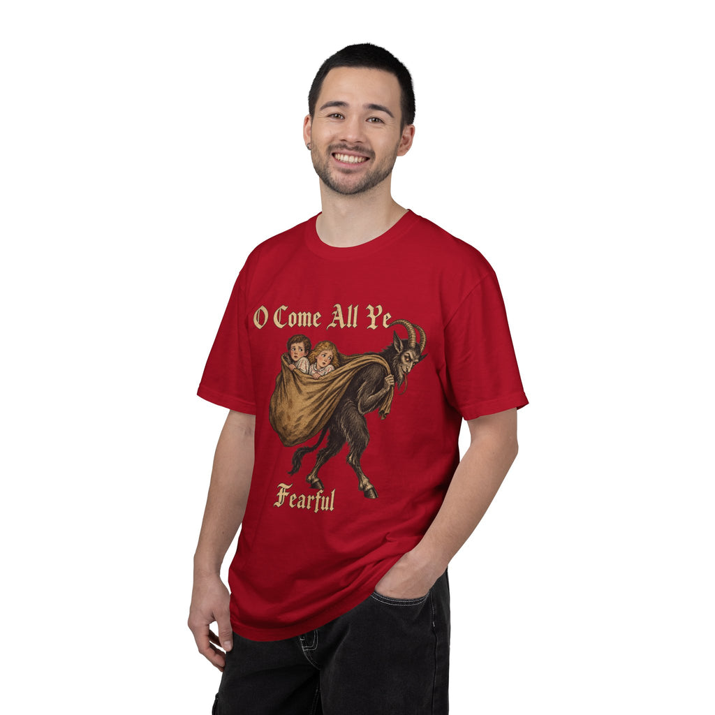 Vintage Krampus Christmas Tee Printify