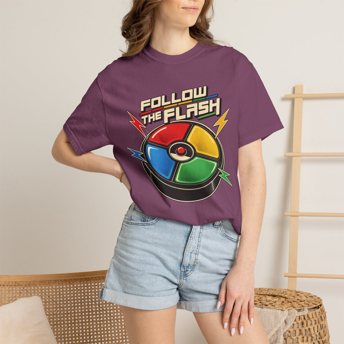 Follow The Flash Simon Graphic Tee