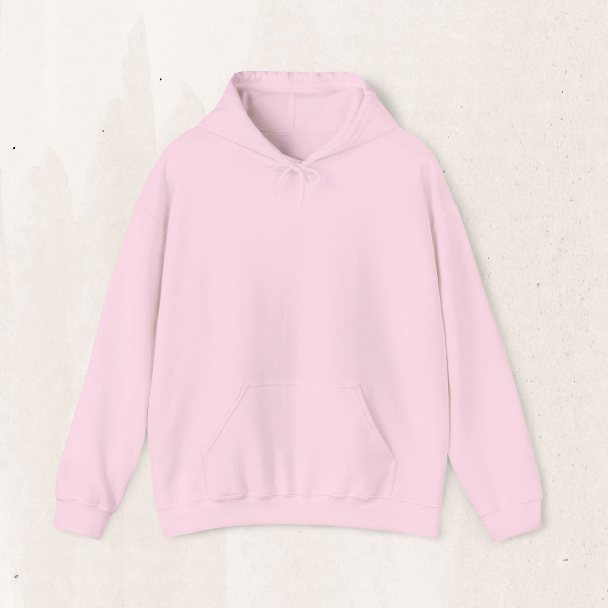 Floral semicolon suicide awareness pullover hoodie in light pink