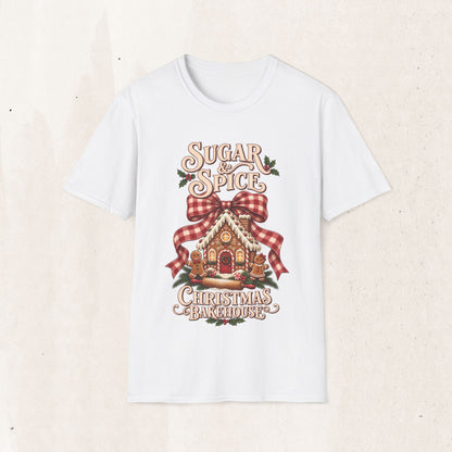 Sugar & Spice Gingerbread Christmas Tee