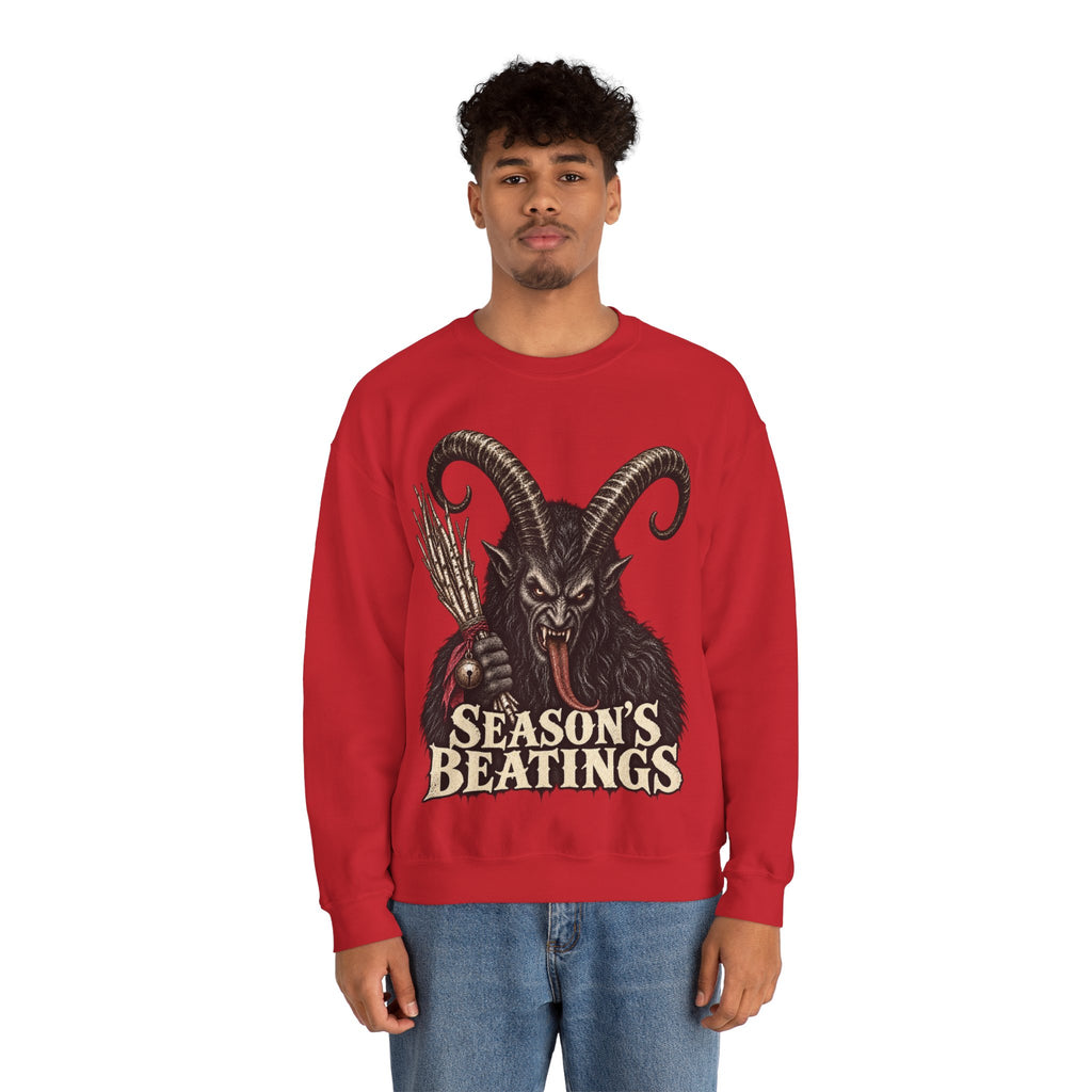 Krampus Christmas Crewneck Sweatshirt