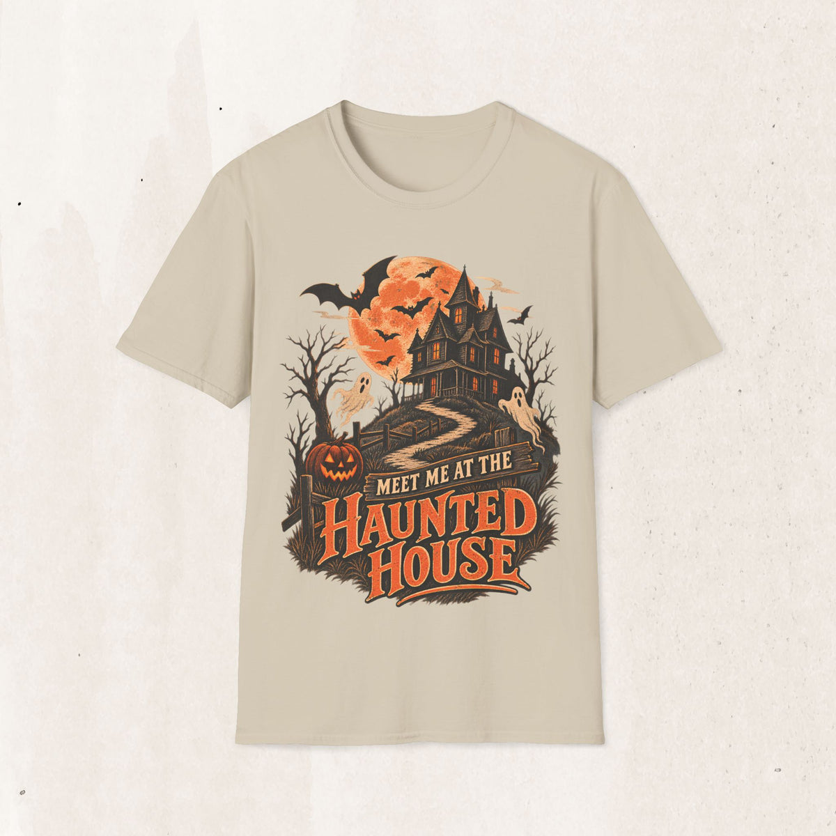 Haunted House Halloween Tee