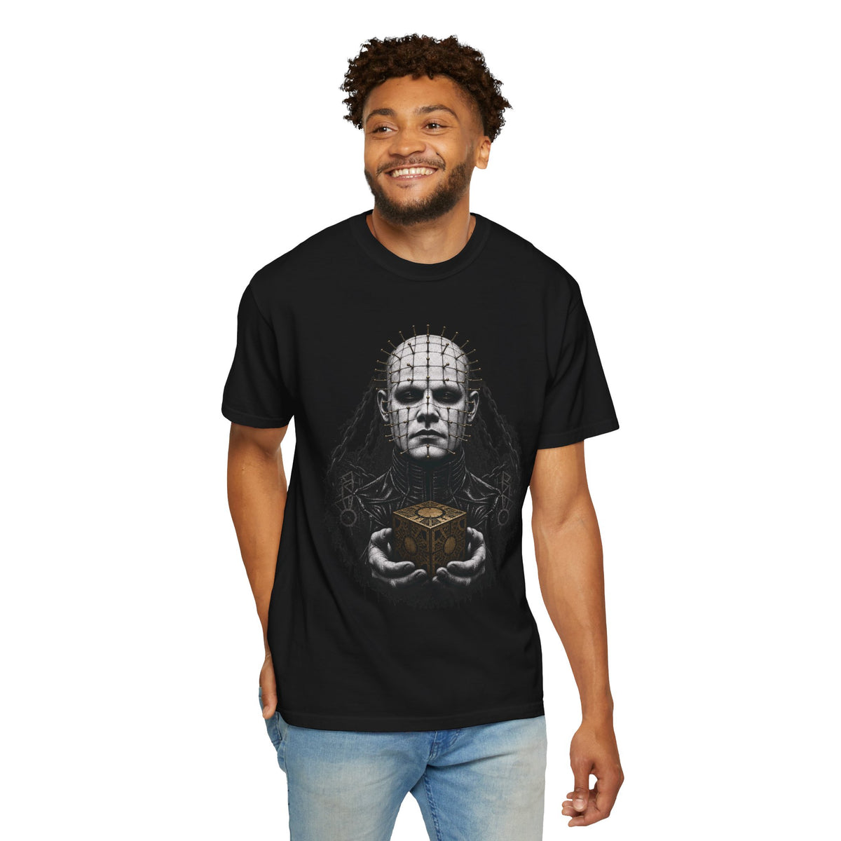 Pinhead with Lament Configuration Graphic Tee